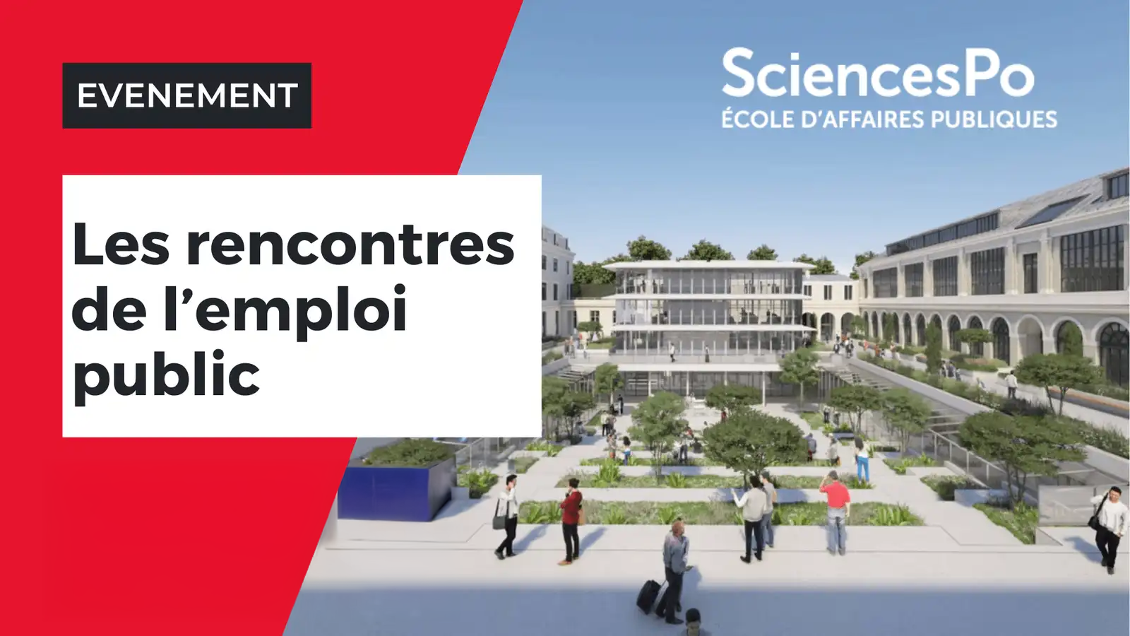 Les rencontres de l'emploi public à Sciences Po Paris